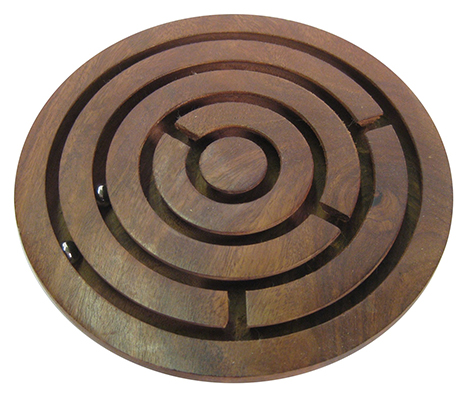 Labyrinth Maze Wooden Game - Click Image to Close